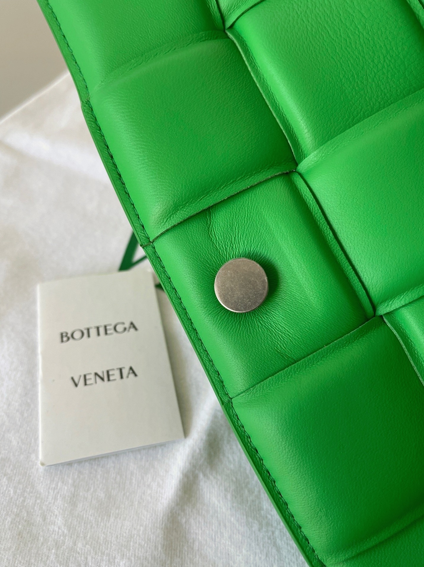 Top Quality Knockoff Bottega Veneta Padded Cassette Bag In Parakeet