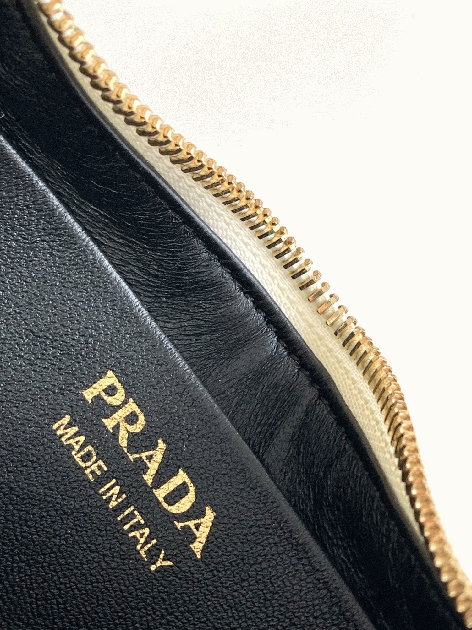 White Prada Arque Mini Shoulder Bag Fake