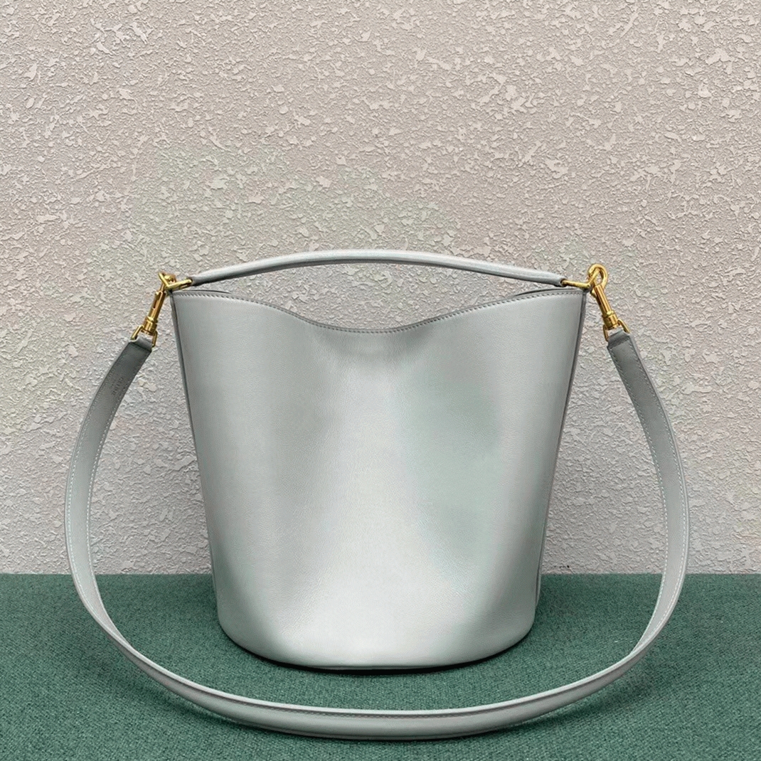 Top Quality Faux Celine Bucket 16 Bag In Mineral Smooth Calfskin
