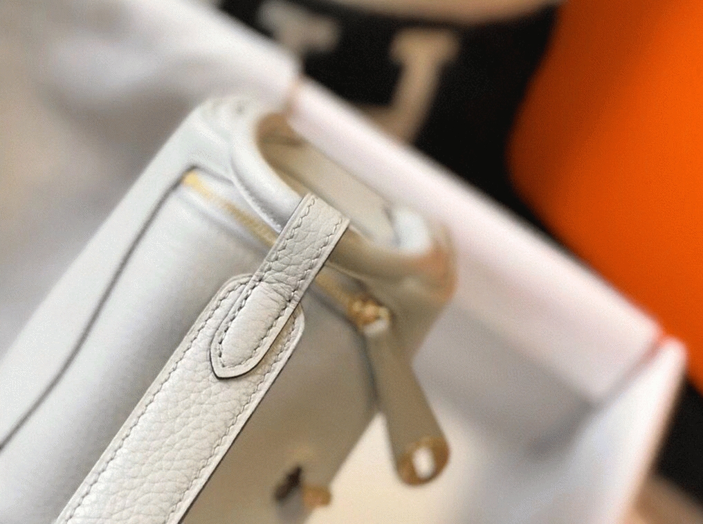 Best replica Hermes Lindy Mini handbag in pearl grey