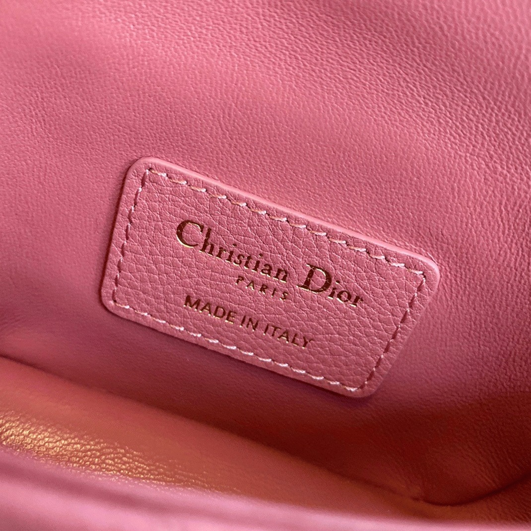 Dior Caro Micro Bag Fake in Pink
