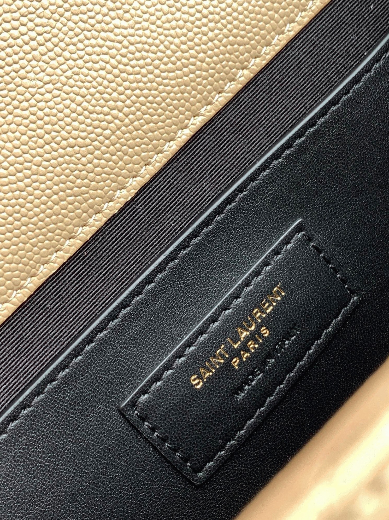 Fake Saint Laurent Envelope Small Bag Beige