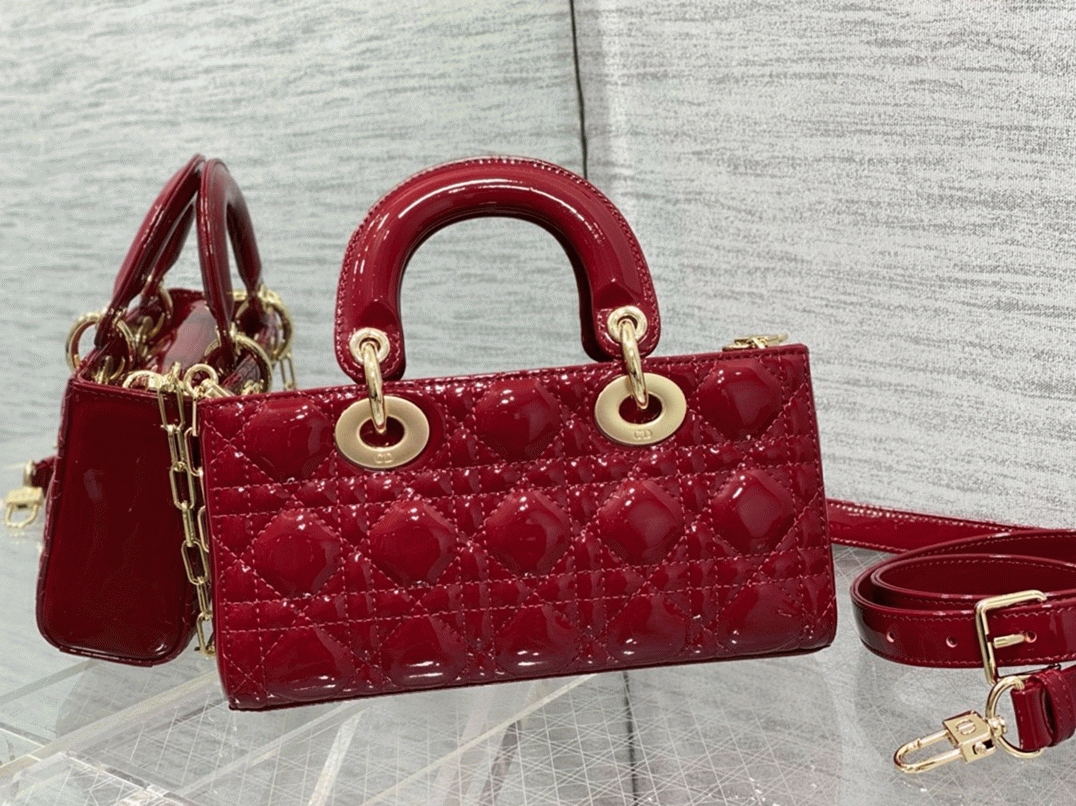 Dior Lady D-Joy Small Bag Imitation in Red