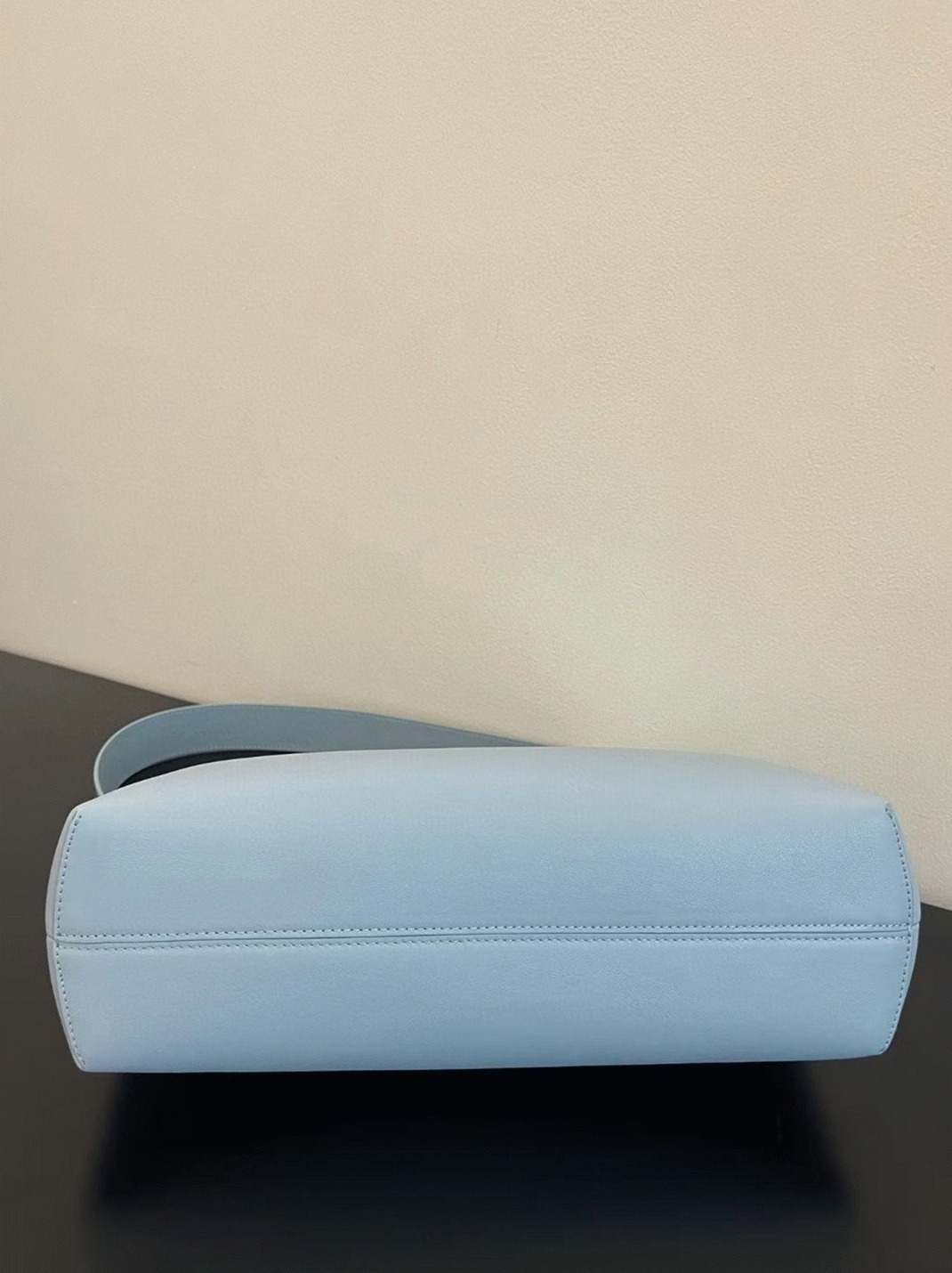 Top Quality Fake Fendi First Medium Bag In Light Blue Nappa Leather