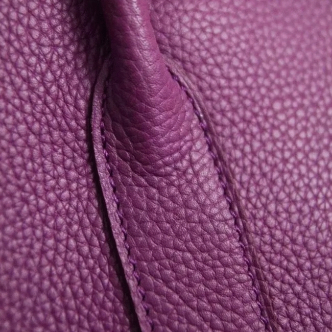 Purple Fake Hermes Garden Party 30cm Fashion Tote