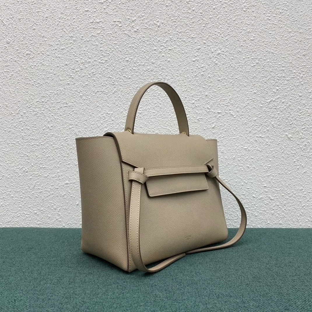 Celine Micro Belt Bag Fake in Light Taupe