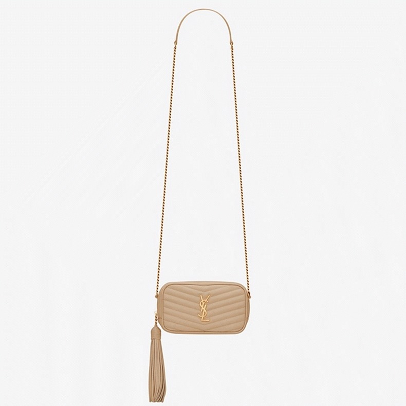 Replica Saint Laurent Lou Mini Bag Beige