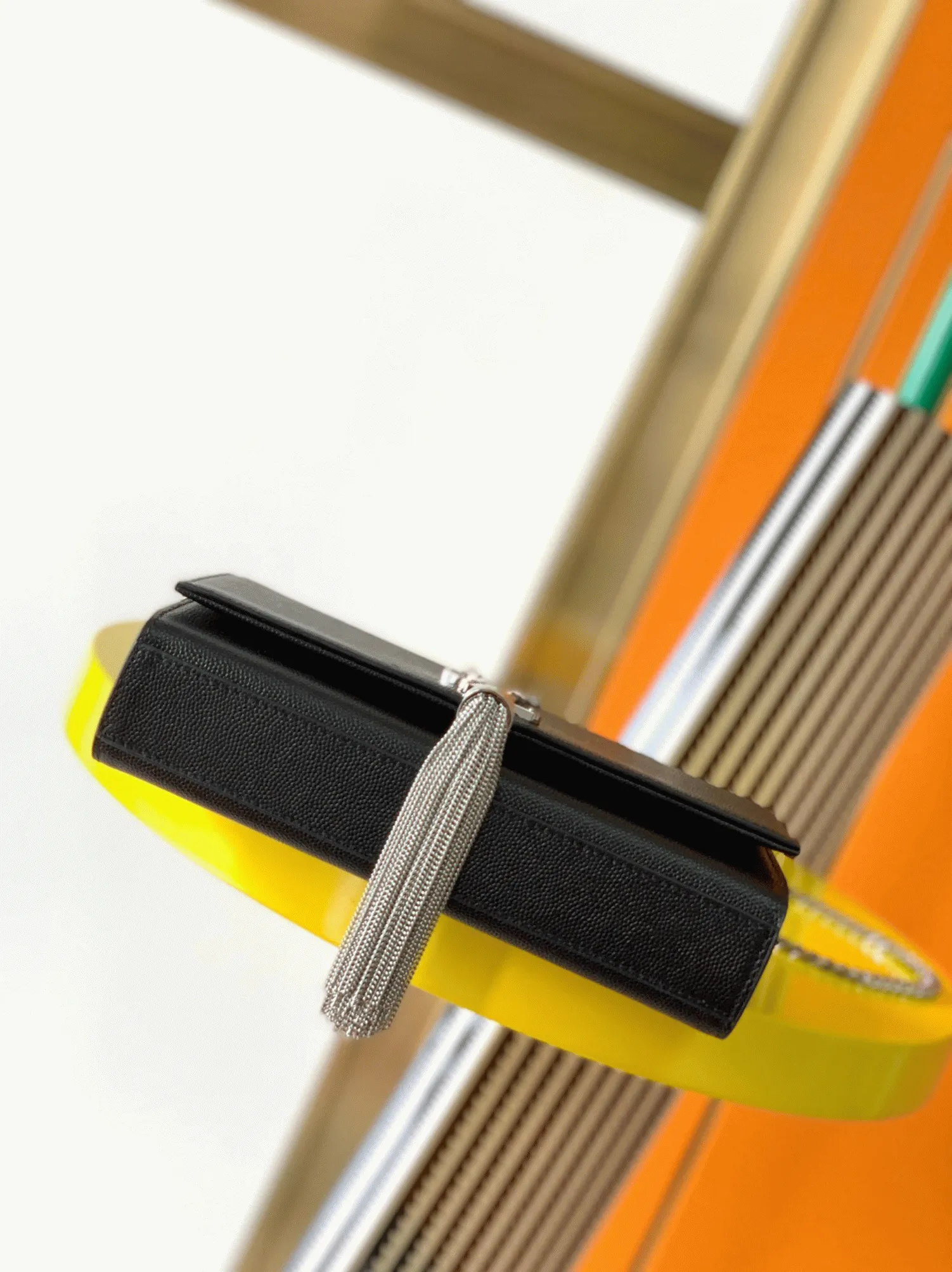 Replica Saint Laurent Kate Small Tassel Bag Noir