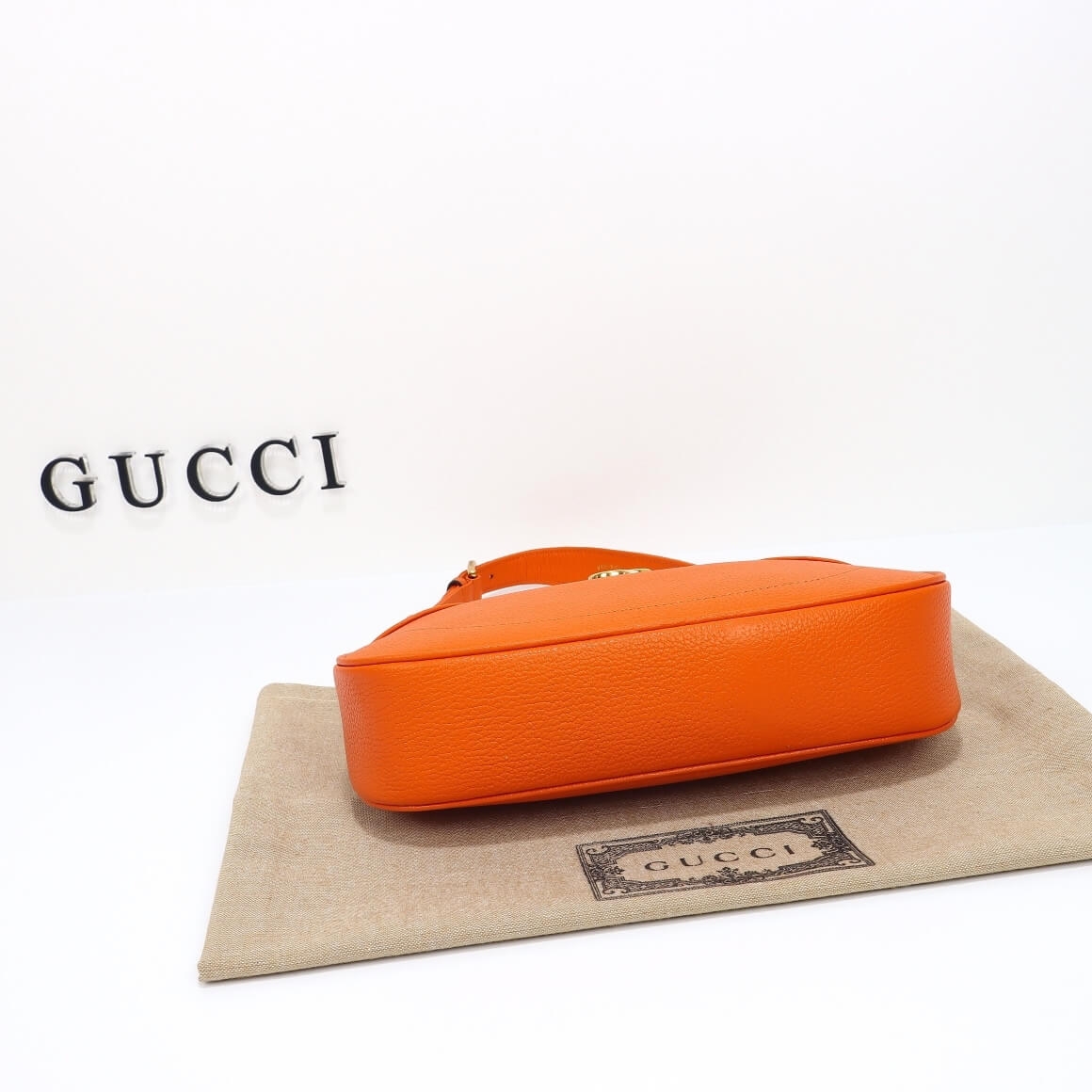 GUCCI BAMBOO 1947 JUMBO GG SMALL TOP HANDLE BAG