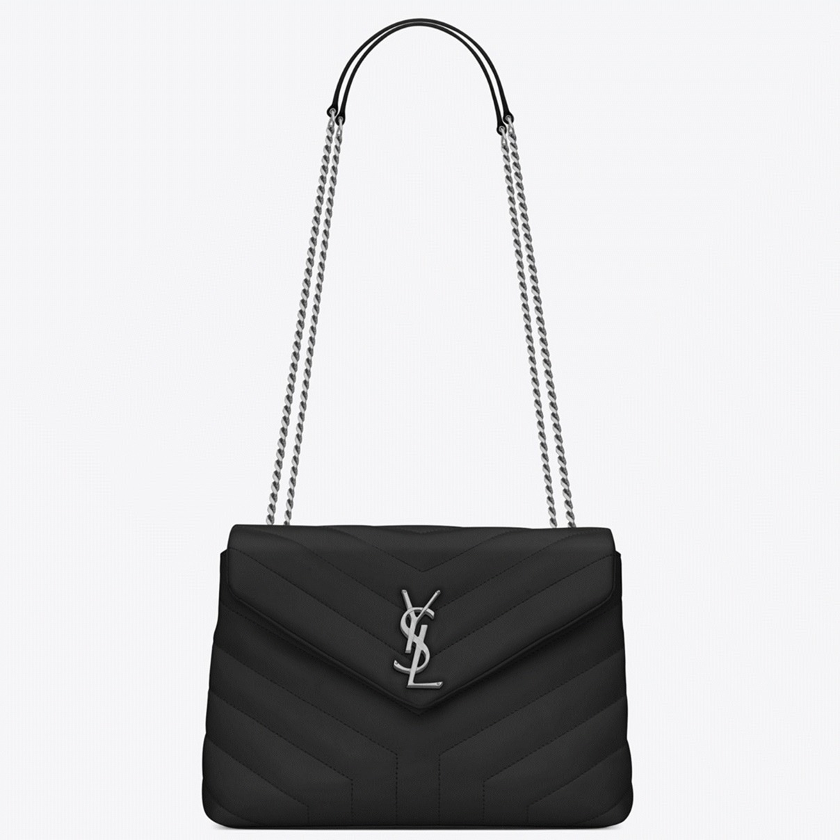 Replica Saint Laurent LouLou Small Chain Bag Noir