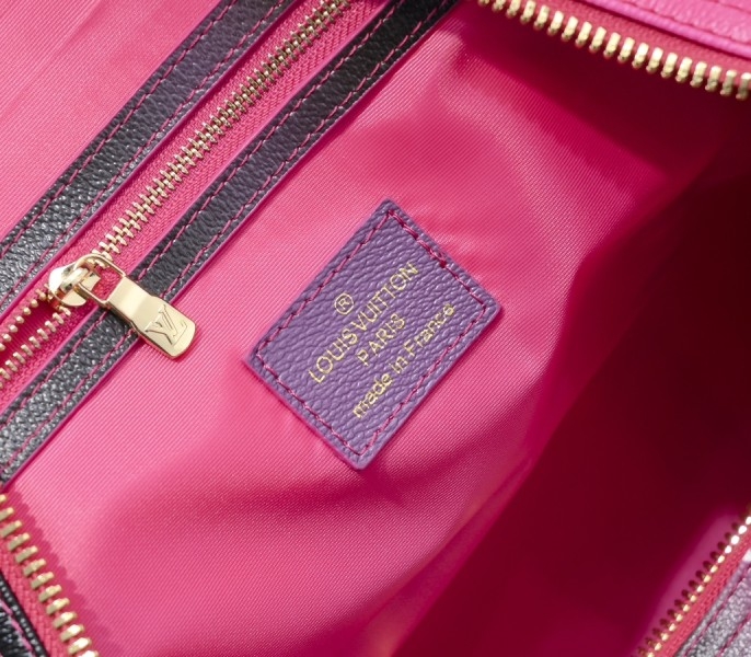 LV Spring 2022 Keepall 45 Travel Bag In Midnight Fuchsia
