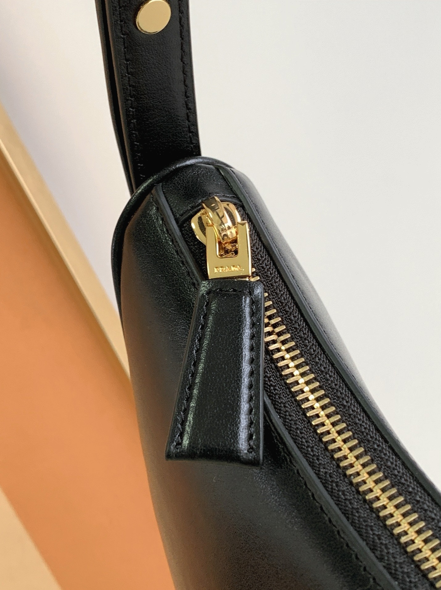 Black Prada Arque Shoulder Bag Replica