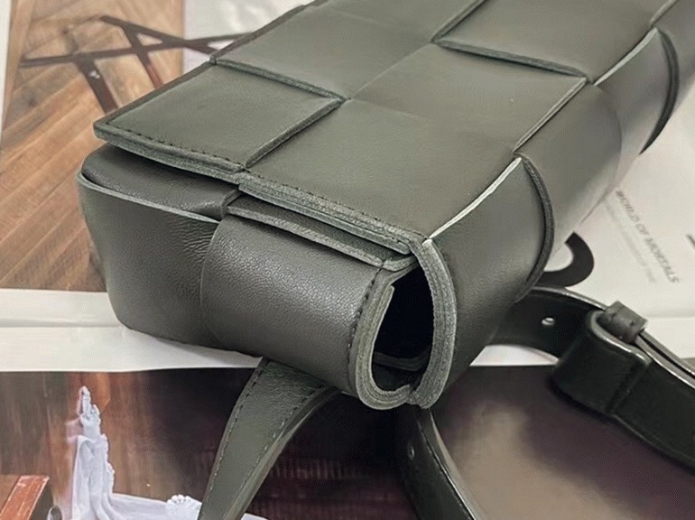 Fake Bottega Veneta Cassette Belt Bag Black