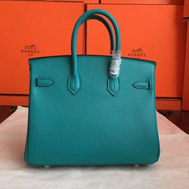 Blue Paon Hermes Birkin 25cm High-End Replica