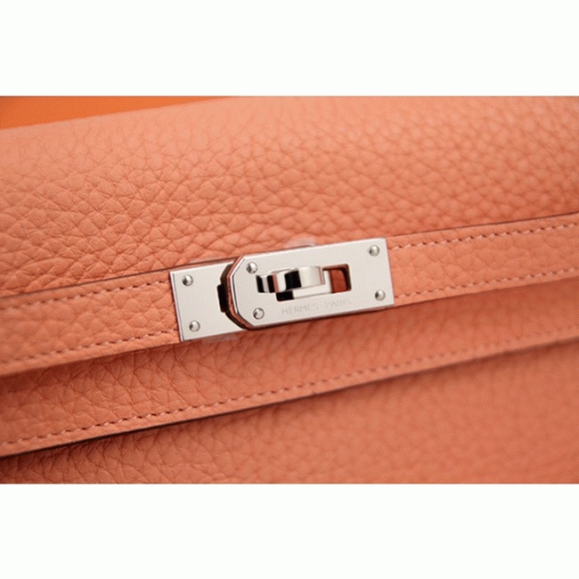Crevette best replica Hermes Kelly Longue wallet