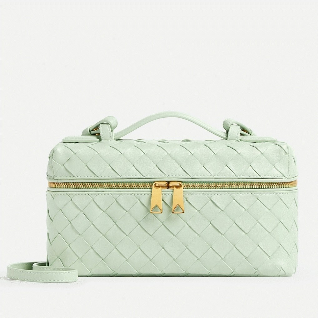Fake Bottega Veneta Bang Bang Vanity Case Mint