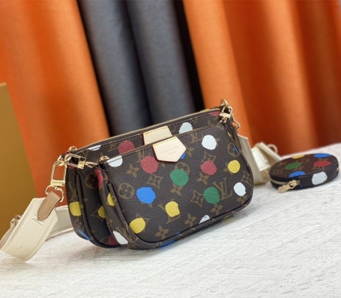 Louis Vuitton X YK Monogram Canvas Multi Pochette Accessoires