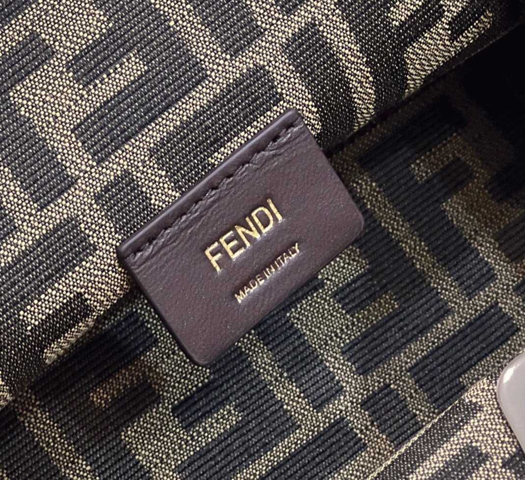 Top Quality Knockoff Fendi First Small Bag In Silver