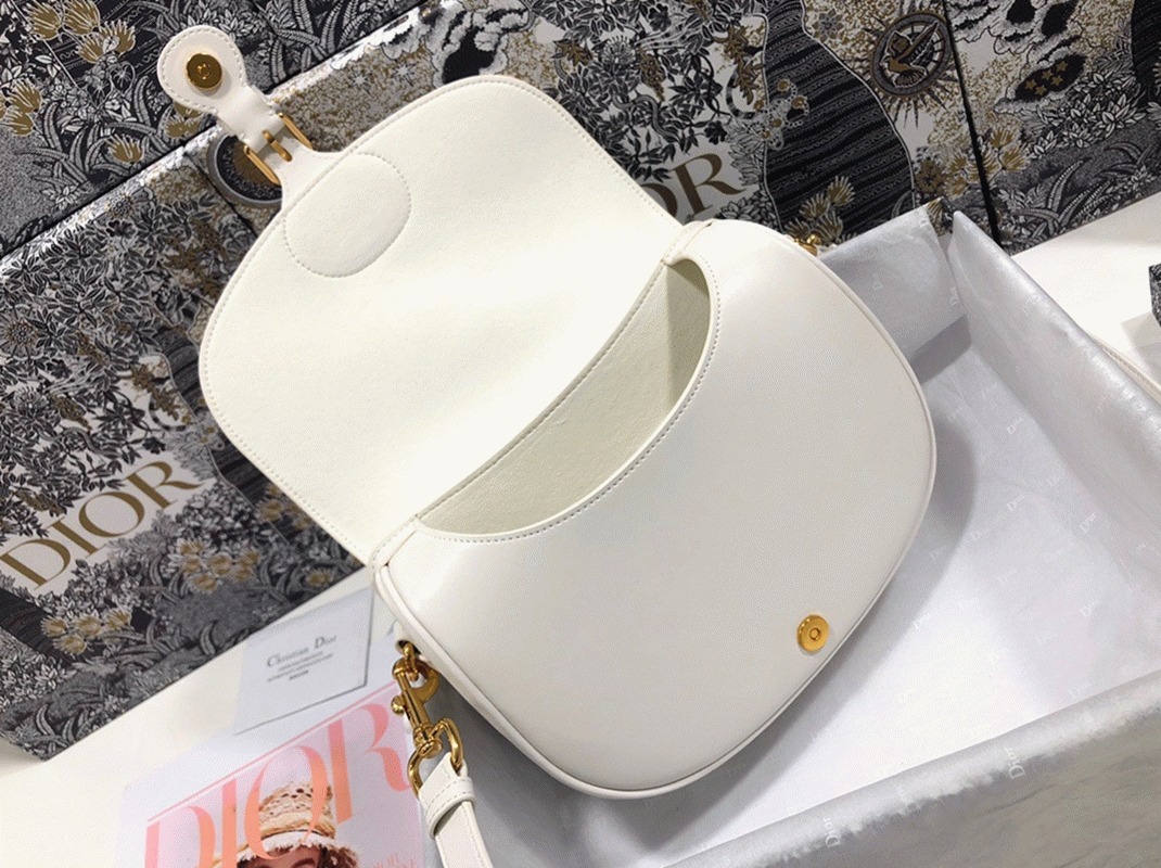 Dior Bobby Medium Bag Replica in White