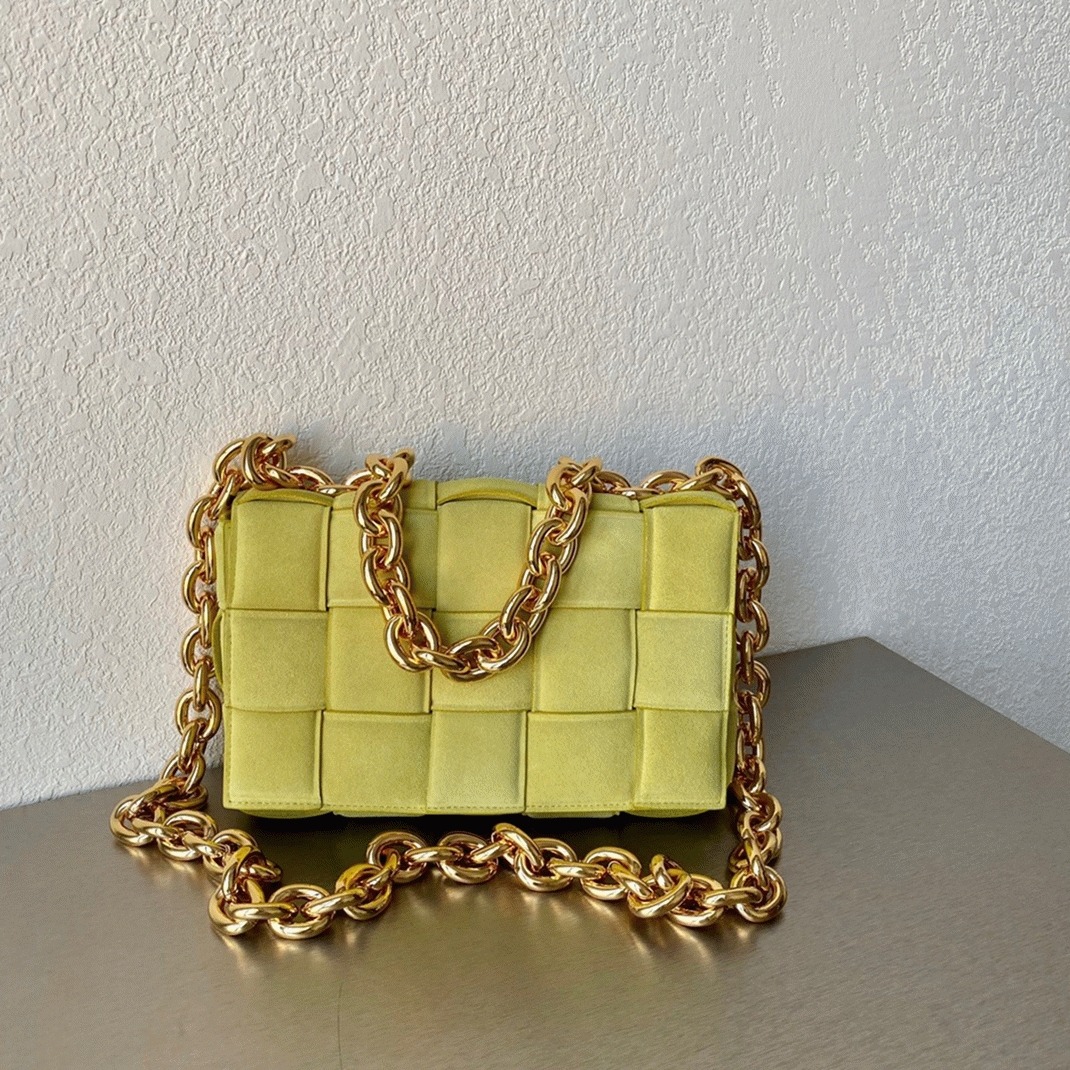 Top Quality Fake Bottega Veneta Chain Cassette Bag In Kiwi
