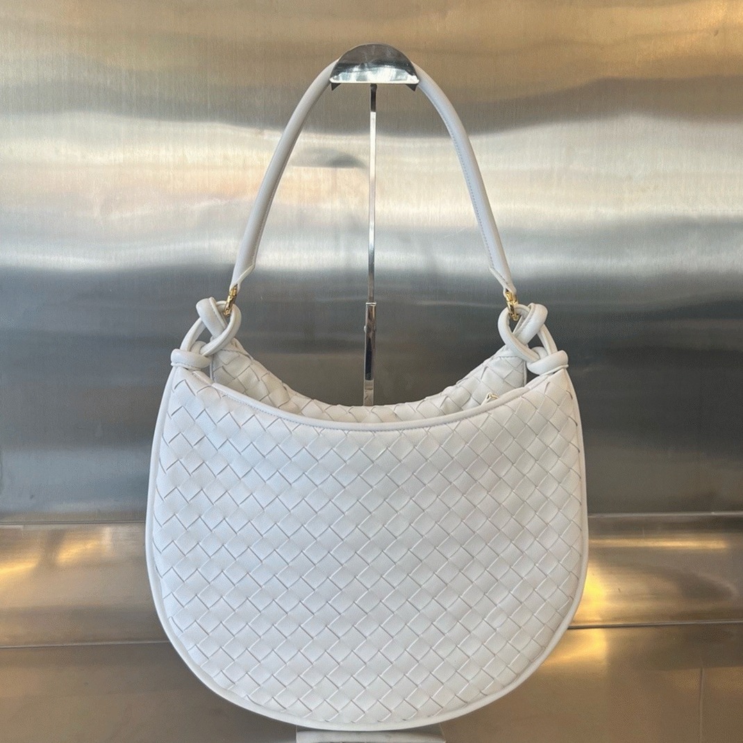 Replica Bottega Veneta Gemelli Large Bag White