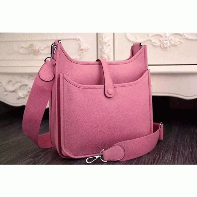 Pink Evelyne III PM Bag Replica Designer Hermes Crossbody