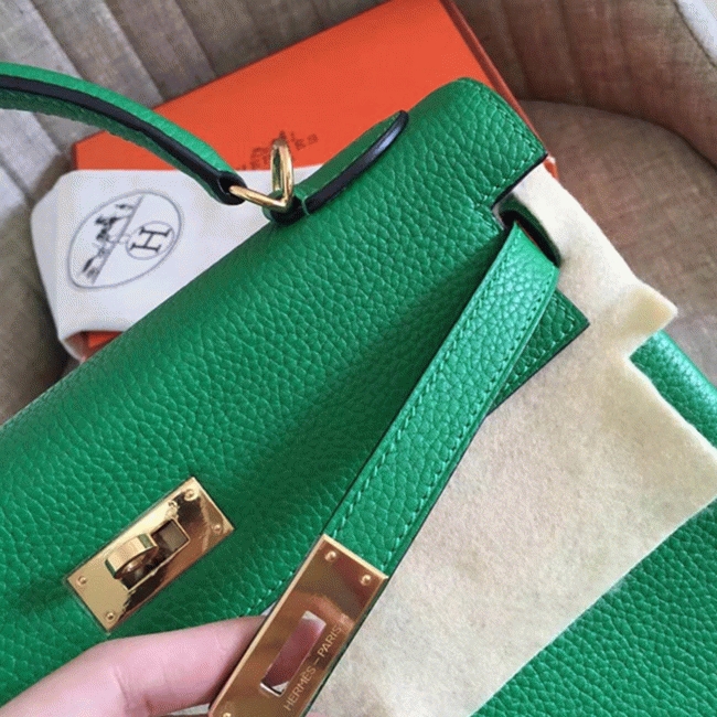 Bamboo Clemence Knockoff Hermes Kelly Retourne 32cm Soft Tote