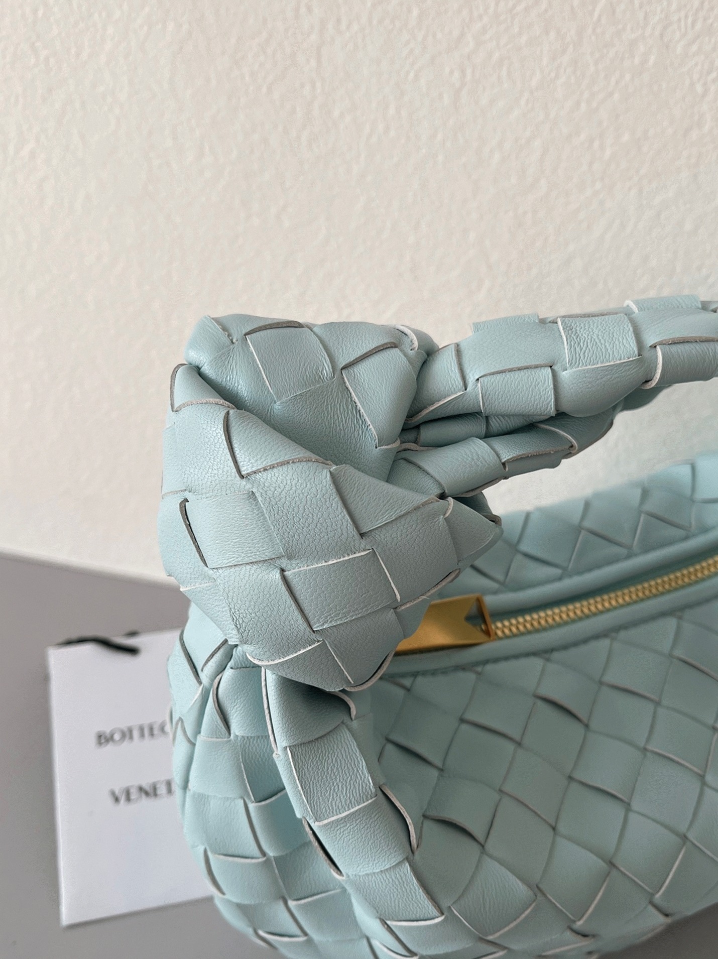 Fake Bottega Veneta BV Jodie Mini Bag Teal Washed