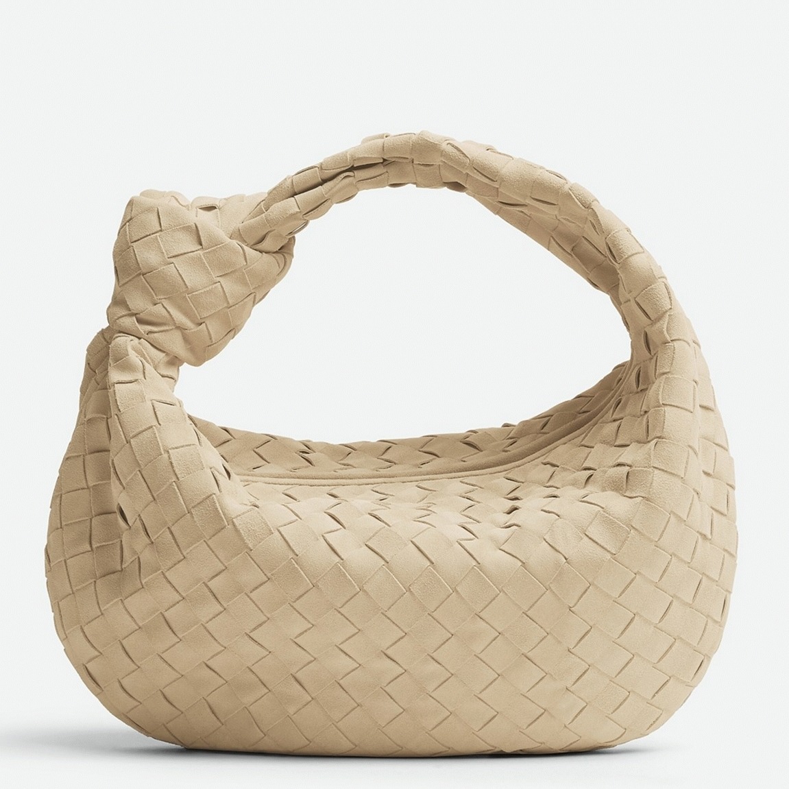 Fake Bottega Veneta BV Jodie Teen Bag Porridge