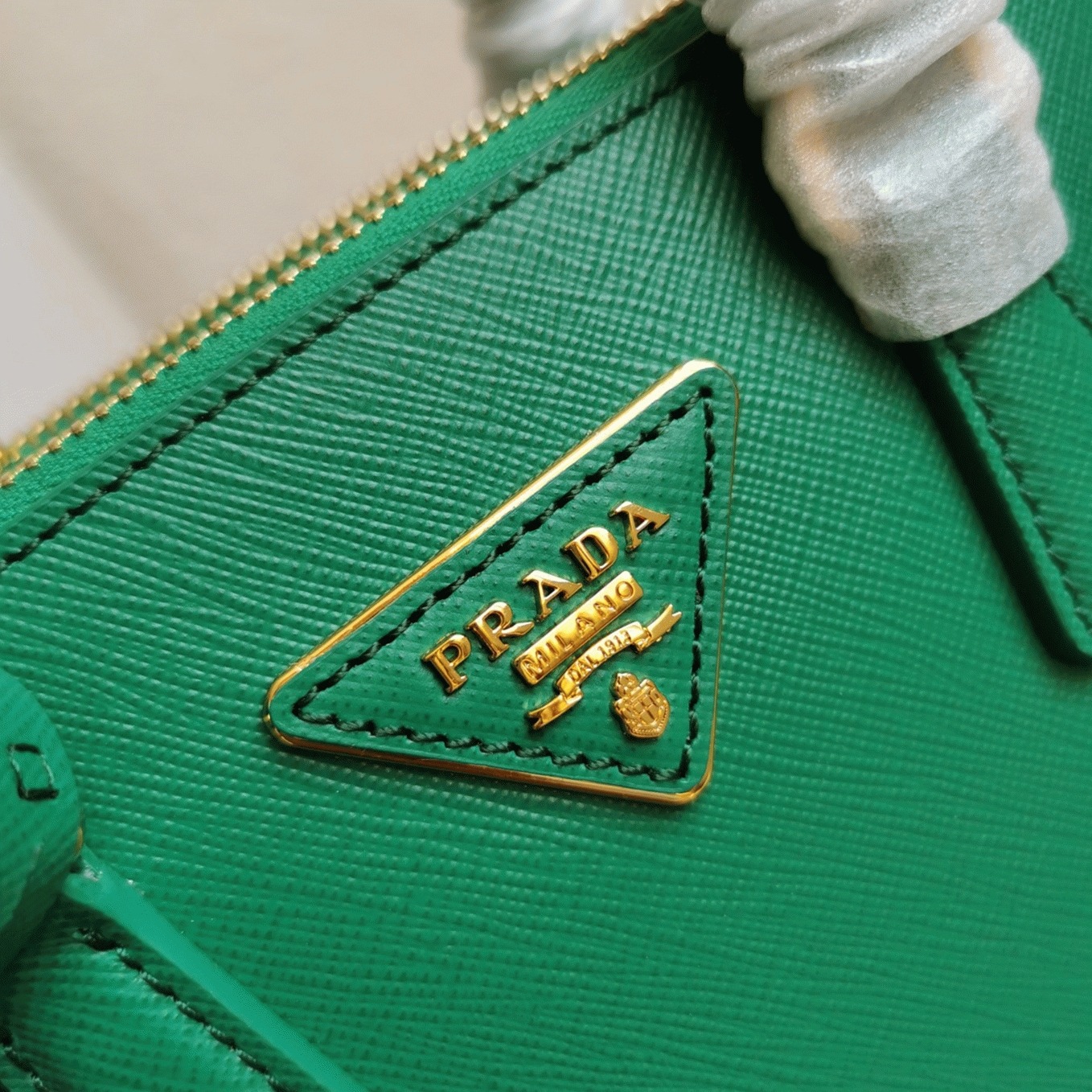 Green Prada Mini Galleria Bag Knockoff