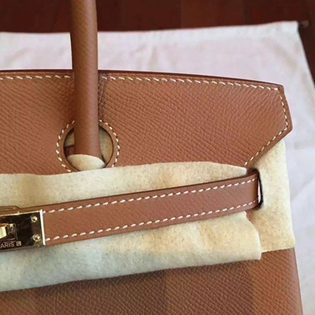 Brown Hermes Birkin 25cm AAAAA Quality Counterfeit