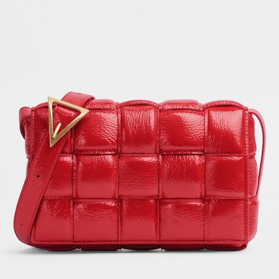 Top Quality Knockoff Bottega Veneta Padded Cassette Bag In Red