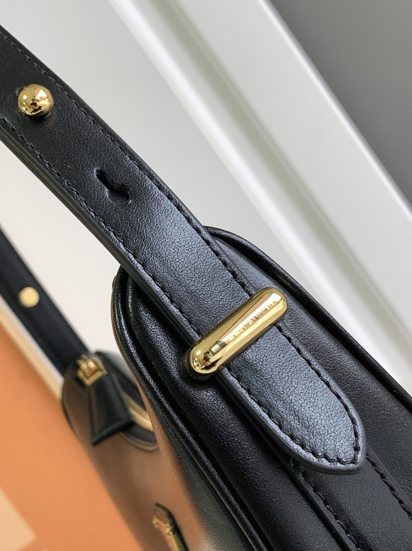 Black Prada Arque Shoulder Bag Replica