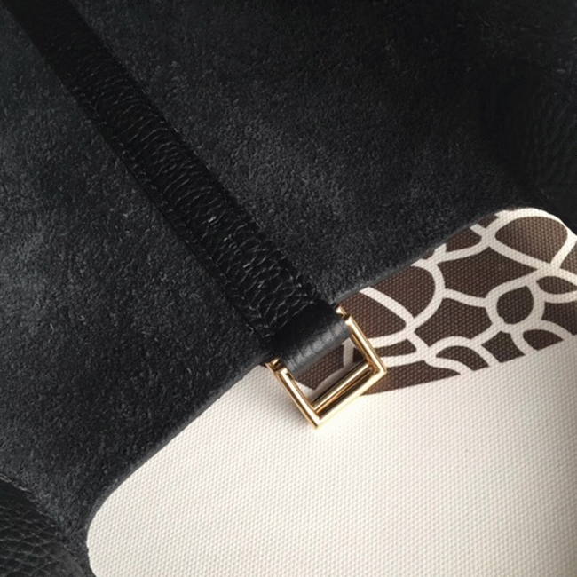 Black 1:1 fake Hermes Picotin Lock 22cm handbag with braided handles