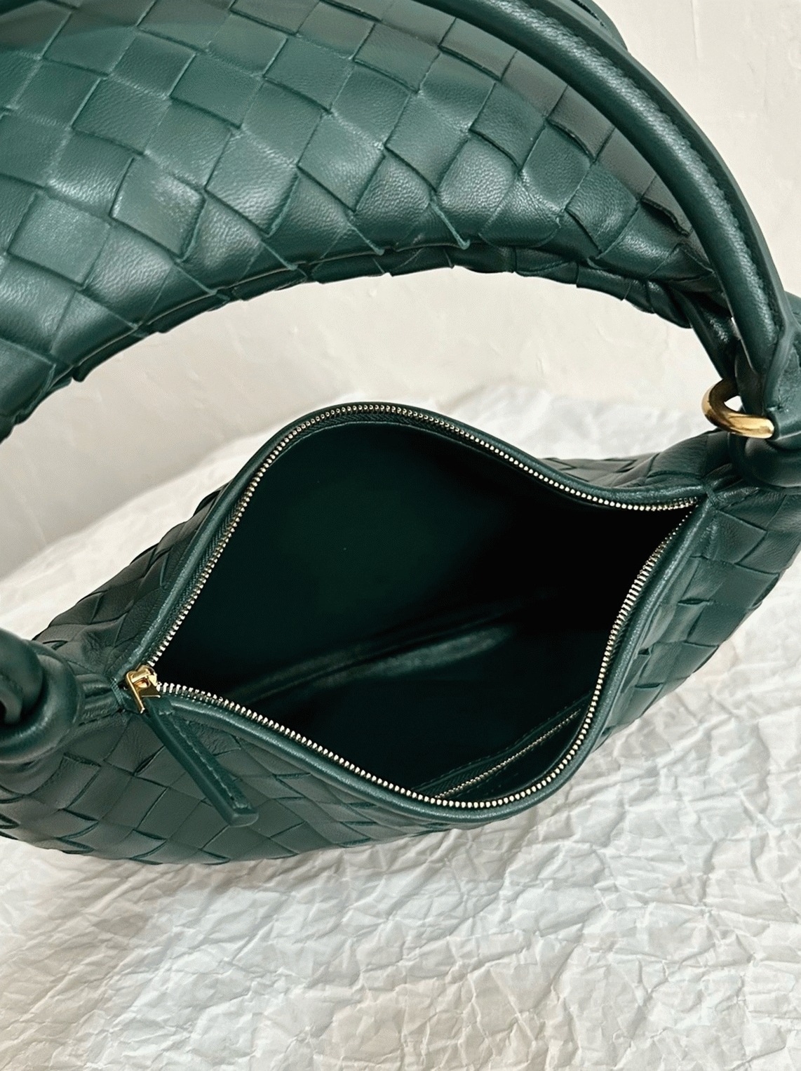 Fake Bottega Veneta Gemelli Medium Bag Emerald Green
