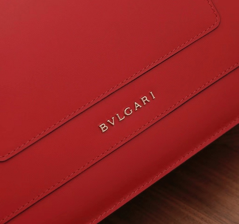 Replica Bvlgari Serpenti Forever Large Shoulder Bag Red Calfskin