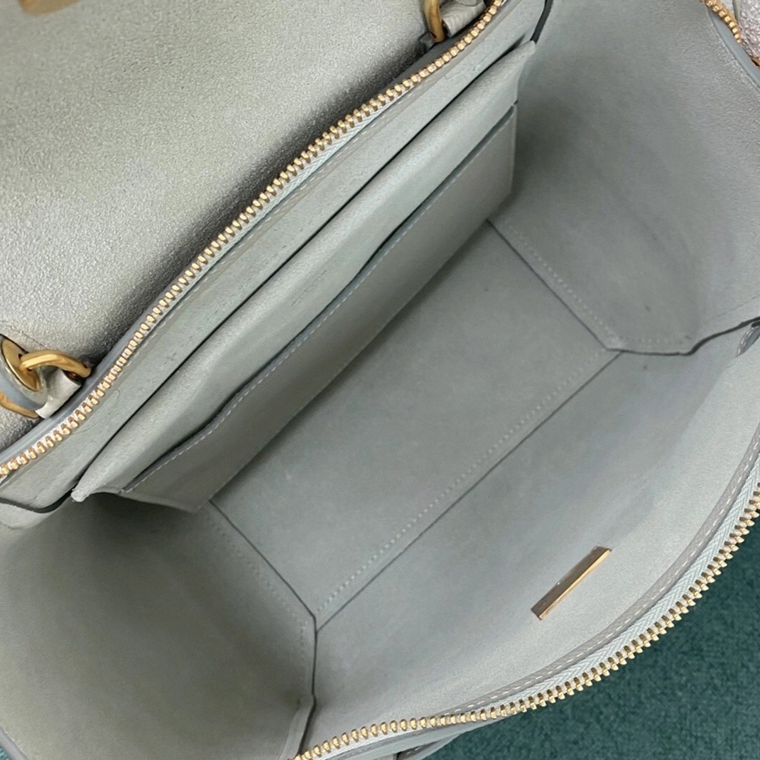 Celine Micro Belt Bag Knockoff in Vert D eau