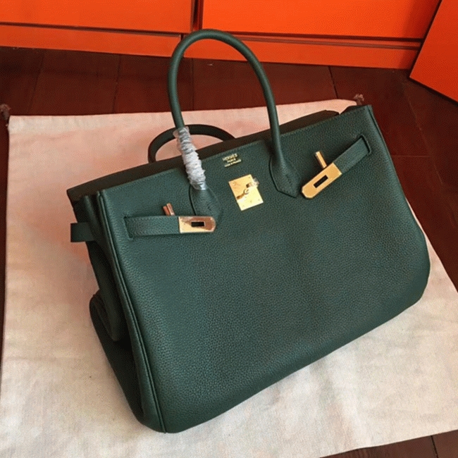 Vert Shade Replica Designer Hermes Birkin 35cm Tote