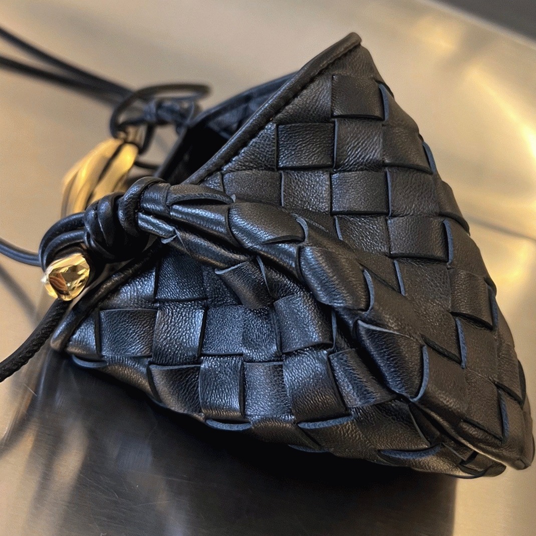 Replica Bottega Veneta Sardine Mini Bag Black