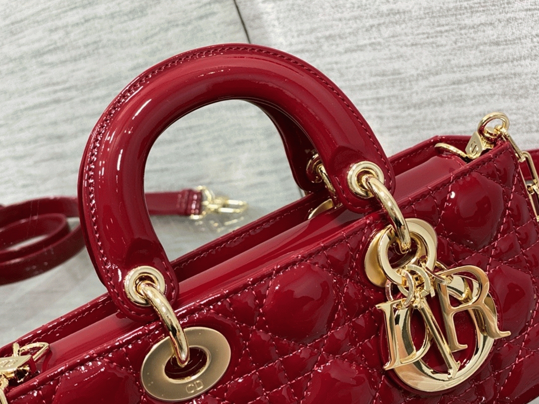 Dior Lady D-Joy Small Bag Imitation in Red