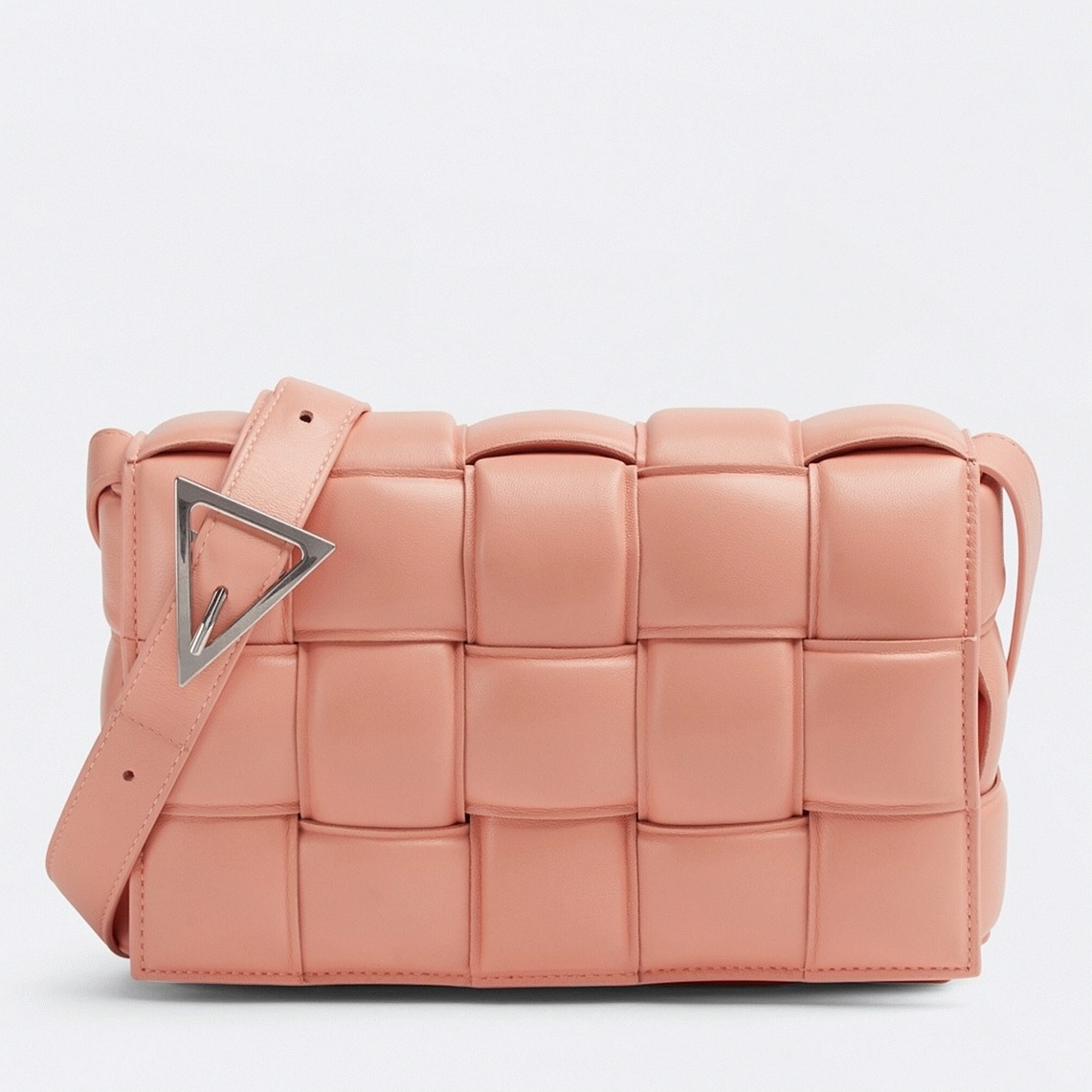 Top Quality Fake Bottega Veneta Padded Cassette Bag In Peachy