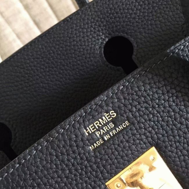 Classic Black Hermes Birkin 30cm Replica Handbag