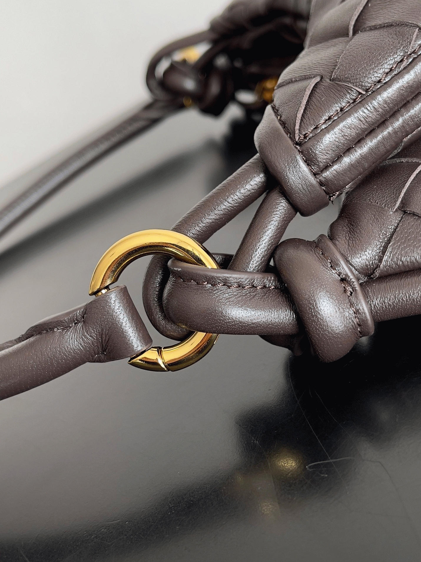 Fake Bottega Veneta Gemelli Small Bag Fondant