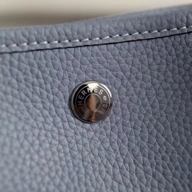 Lin Blue Best Replica Hermes Garden Party 30cm Elegant Bag