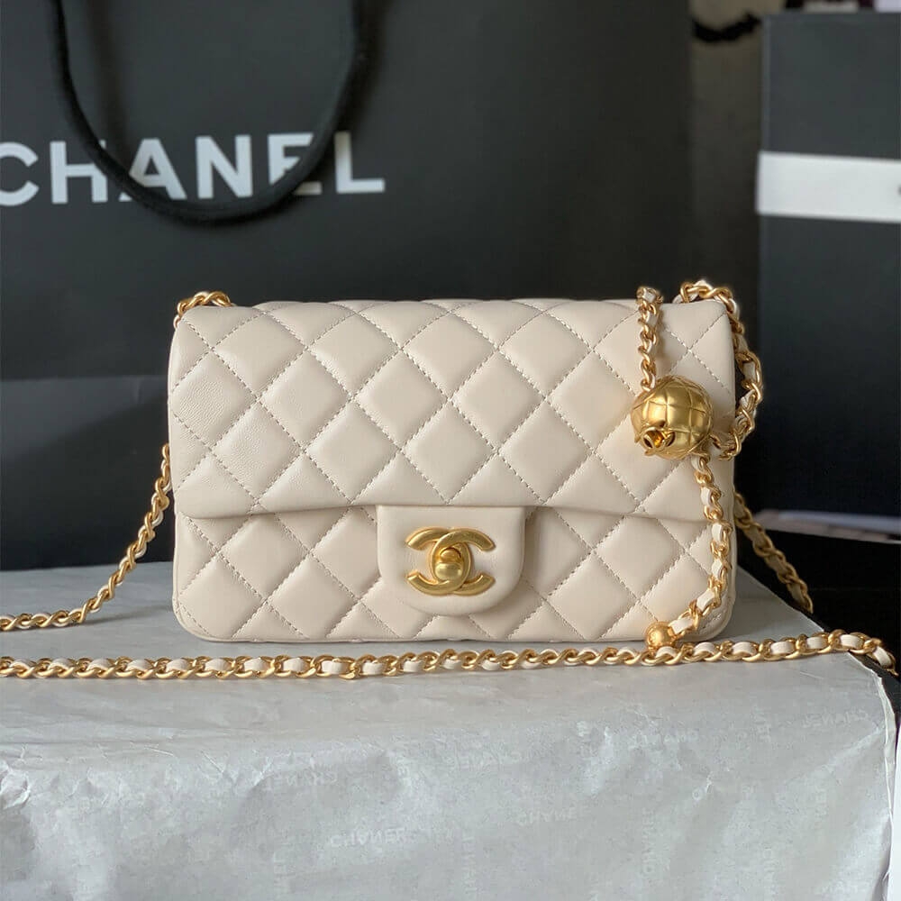 Chanel Pearl Crush Mini Rectangular Flap