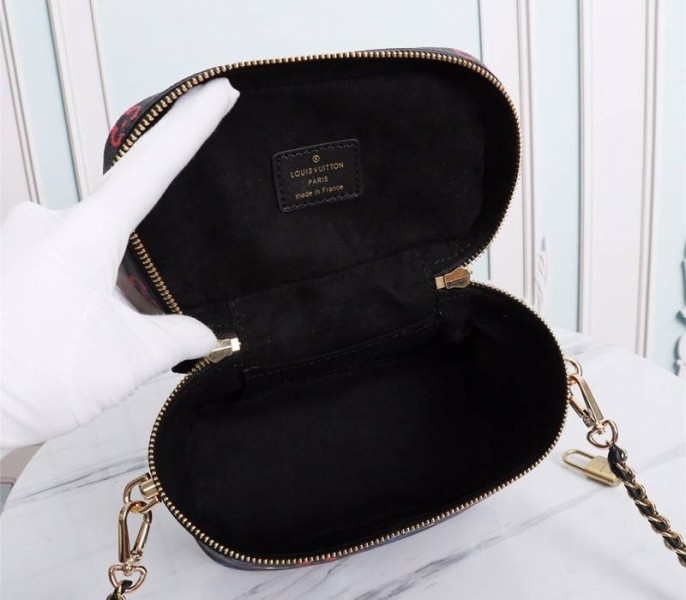 Louis Vuitton Game On Vanity PM Bag In Black