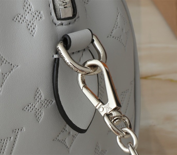 Louis Vuitton Other Leathers Speedy Bandouliere 20 Handbag In Washed Blue