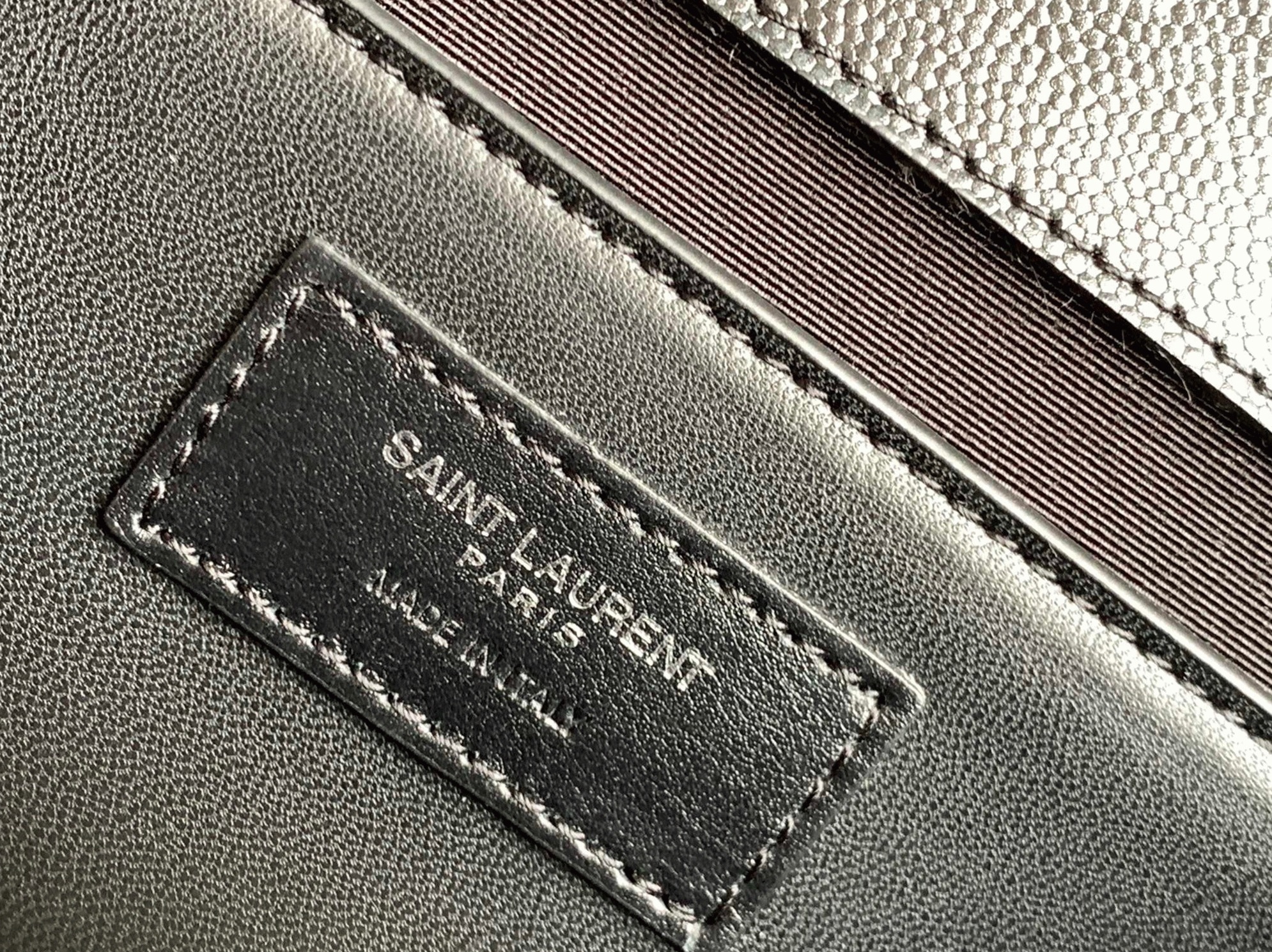 Replica Saint Laurent Envelope Meidum Black Bag with Black Hardware