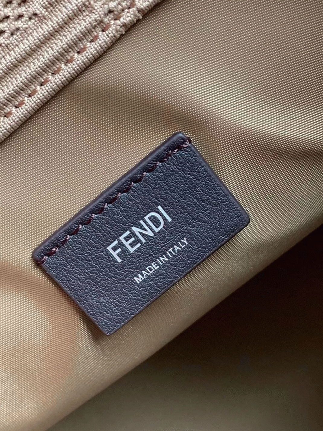 Top Quality Knockoff Fendi Sunshine Medium Tote Bag In Beige FF Fabric