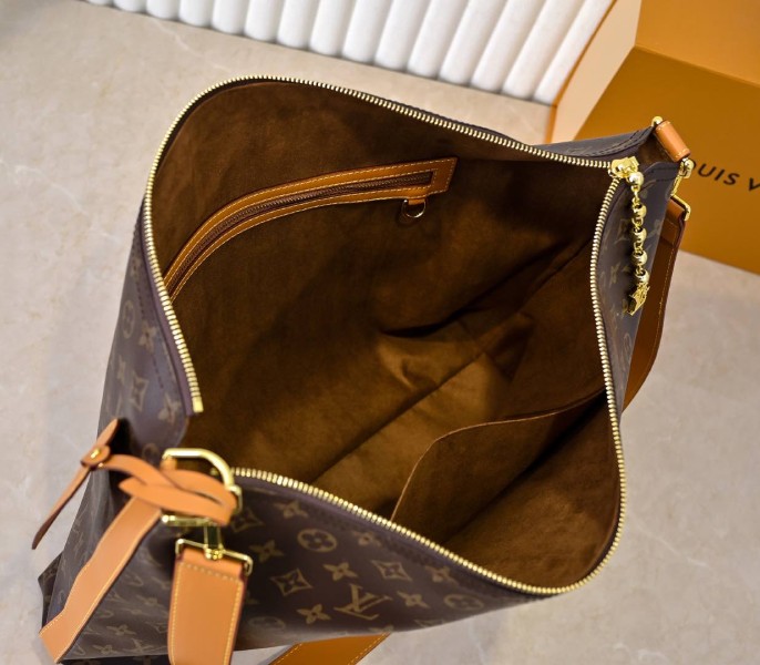 LV Monogram Canvas Vagabond Hobo